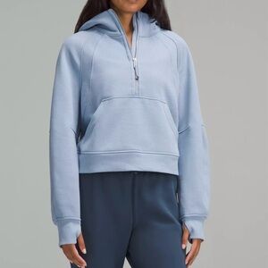 Lululemon half-zip hoodie - baby blue